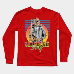 trombone shorty style flyer vintage Long Sleeve T-Shirt